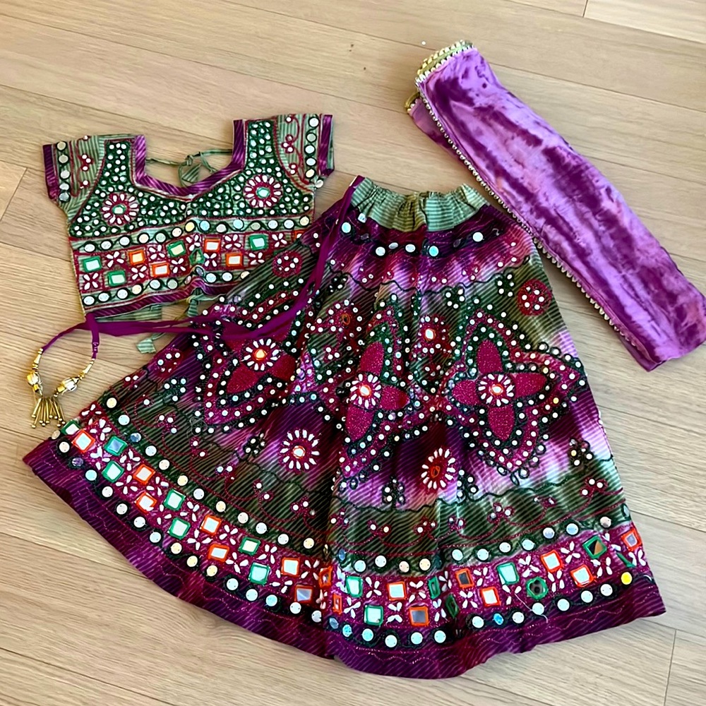 Indian lehenga size 24 4-5 years